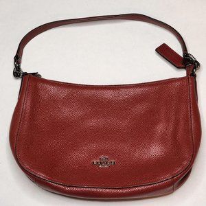 Coach purse-clean barely used over the shoulder red purse